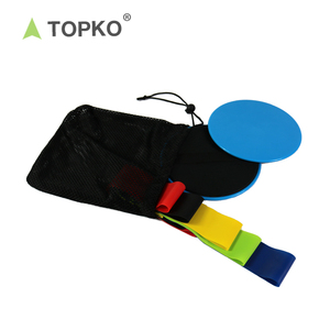 Disques de glisse personnalisés en ABS/EVA <span class=keywords><strong>pour</strong></span> exercices de gainage, avec bande de résistance, <span class=keywords><strong>pour</strong></span> entraînement en salle de sport - Product Image 2