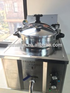 Nouvelle <span class=keywords><strong>friteuse</strong></span> à pression électrique de table 16L pour poulet KFC, <span class=keywords><strong>friteuse</strong></span> à pression, 220V 8 PSI - Product Image 4