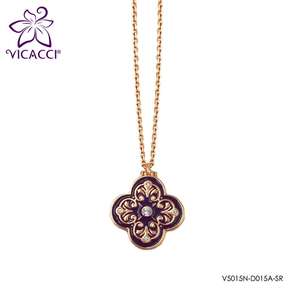 Vicacci Remembrance Collares con colgante fino Caja de fotos de plata 925 para regalos y fiestas - Product Image 1