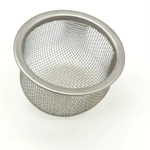 स्टेनलेस स्टील के तार जाल बाल्टी छलनी - Product Image 5