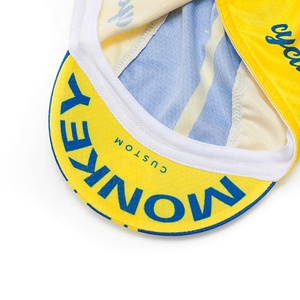 Casquette de <span class=keywords><strong>cyclisme</strong></span> 100% polyester à séchage rapide, bon marché, personnalisable - Product Image 5