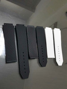 HUBLOT lmpermeable anti khan de silicona de goma 22mm 24mm cadena de reloj - Product Image 2