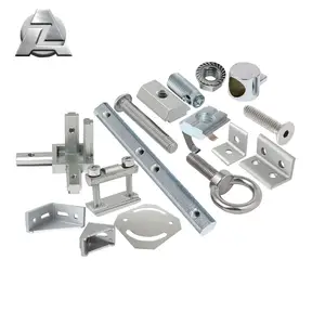 Acessórios de equipamento para montagem de componentes de extrusão em alumínio