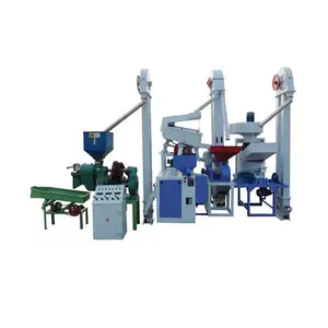 small scale rice huller machine low price mini rice mill with polisher