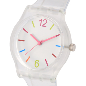 Custom Made White <strong>Teenager</strong> Kids Sport Wrist Plastic <strong>Watches</strong> With Logo Manufacturer - Product Image 6