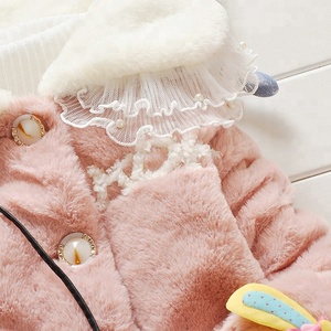 Cappotto di inverno all'ingrosso commercio all'ingrosso di abbigliamento per bambini <span class=keywords><strong>vestiti</strong></span> delle ragazze teenager ragazza in pile che coprono gli insiemi dei <span class=keywords><strong>vestiti</strong></span> della ragazza - Product Image 6