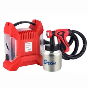 Grande Qualità Pittura Pistola 650W Elettrico Spruzzatore di Vernice per la Casa FAI DA TE Strumento di HVLP 3 Modelli di Spruzzo Variabile di Controllo Dell'aria 800ml/1000ml