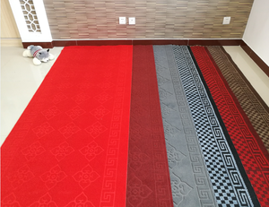Antideslizante CLOVER jacquard Pvc alfombra puerta de entrada estera - Product Image 3