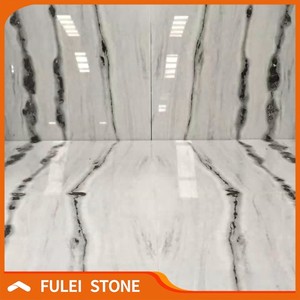 Top qualité faux marbre chinois panda blanc carreaux de sol en marbre - Product Image 1