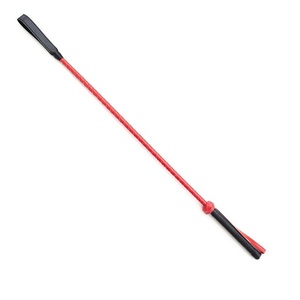 BDSM Bondage Terughoudendheid Paardrijden Crop Sport Flogger Leer Jump Bat Bull Zweep met Gevlochten Handvat voor Volwassen <span class=keywords><strong>Sex</strong></span> Play Game - Product Image 3