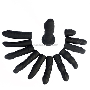 Beweegbare <span class=keywords><strong>Penis</strong></span> Siliconen Dildo Met Zuignap Bulk <span class=keywords><strong>Penis</strong></span> - Product Image 3