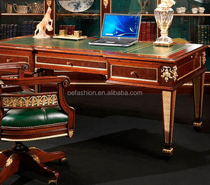 OE-FASHION Wooden New Design Classic Wood Office <strong>Desk</strong> and <strong>Chair</strong>