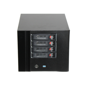 เคสสำหรับเซิร์ฟเวอร์ขนาดมินิ <span class=keywords><strong>ITX</strong></span> สำหรับเครือข่าย Swap 4อ่าว - Product Image 1