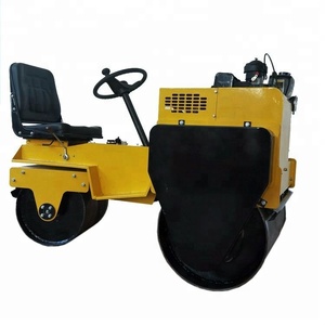 Conveniente para el área grande rodillo compactador de doble tambor rodillo compactador vibratorio - Product Image 2
