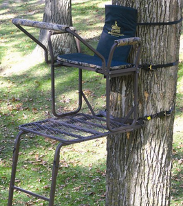 Mirador de chasse télescopique pliable, pour cerf, avec siège en acier, support d'arbre, pour la chasse - Product Image 2
