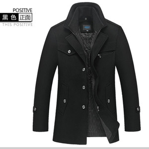 La Fabbrica Vende Cappotti di <span class=keywords><strong>Lana</strong></span> da <span class=keywords><strong>Uomo</strong></span> per l'Inverno e Cappotti di <span class=keywords><strong>Lana</strong></span> Maschili - Product Image 3