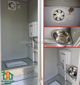 Prefab บ้านเคมีห้องน้ำมือถือกลางแจ้งพลาสติกแบบพกพาห้องน้ำและห้องอาบน้ำสำหรับตั้งแคมป์ - Product Image 5