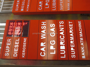 <span class=keywords><strong>Panneau</strong></span> <span class=keywords><strong>publicitaire</strong></span> de station-service avec remplissage latéral de carburant, <span class=keywords><strong>panneau</strong></span> principal avec affichage numérique du <span class=keywords><strong>prix</strong></span> du carburant - Product Image 5