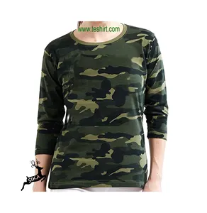 Kaus Desain Oem Kamuflase Cetak Wanita Crew Neck Pria Kaus Gambar Kamuflase Tirupur Kaus Kaus Pakaian Pakaian Online