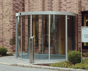 Điện Áp Rộng Tự Động Kính Cong Kính Cửa Trượt Hệ Thống Với Giấy Chứng Nhận CE - Product Image 6