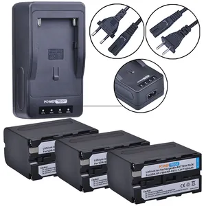 LP-E6 LP-E6N NP-F970 LCD Display 4-Channel Digital Camera Battery Charger for Canon 5DIII 80D Sony F750 F950