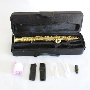 Saxophone <span class=keywords><strong>soprano</strong></span> en laiton, saxophone <span class=keywords><strong>soprano</strong></span> <span class=keywords><strong>droit</strong></span> en Chine, saxophone <span class=keywords><strong>soprano</strong></span> en Sib, saxophone, saxophones bon marché - Product Image 2
