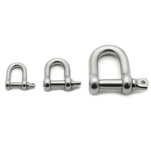 Bán buôn grillete 316 thép không gỉ chúng tôi Loại chuỗi D vòng còng với vít <span class=keywords><strong>pin</strong></span> - Product Image 2