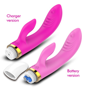 <span class=keywords><strong>12</strong></span> Geschwindigkeiten Vagina Simulation Schub Sexspielzeug Batterie ladegerät Finger G-Punkt Kaninchen <span class=keywords><strong>Vibrator</strong></span> mit Heiz funktion - Product Image 3