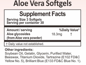 GMP certificate natural aloe vero softgel - Product Image 2