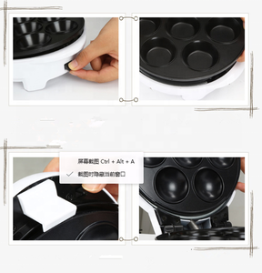 Macchina per fare cialde antiaderente a forma <span class=keywords><strong>di</strong></span> cuore in acciaio inossidabile macchina per fare cialde 1200w - Product Image 5