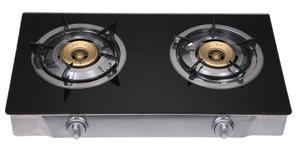 เตาแก๊สแบบอินเดีย 2 หัวเตา กระจกนิรภัย ขายส่ง ปี 2021 - Product Image 3