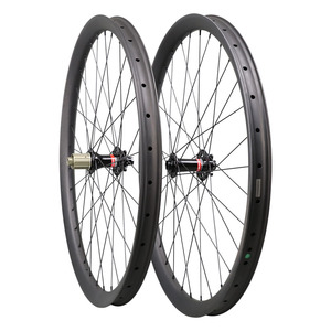 Paire de roues tout en carbone de 29 pouces sans crochet, roues de 40mm de large en carbone - Product Image 2