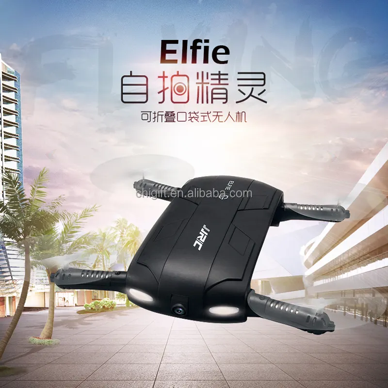 Original JJRC H37 ELFIE 6-Axis Gyro WIFI FPV Mini RC Drone With 2.0MP Camera Foldable G-sensor Selfie Quadcopter