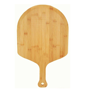 Pelador de <span class=keywords><strong>pizza</strong></span> perforado, juego de madera de bambú con mango, regalos de navidad - Product Image 1