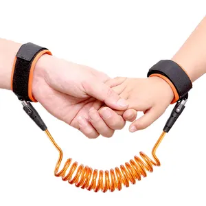 Anak-anak anak-anak anti-hilang Pita Bayi Keselamatan leash Leash Anti Hilang gelang Keselamatan Wrist Link untuk balita