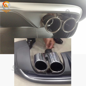 Lame de diffuseur arrière avec embout d'échappement, accessoire pour voiture SQ5, modèle 2009 — 2016 <span class=keywords><strong>Au</strong></span> di <span class=keywords><strong>Q5</strong></span> - Product Image 3