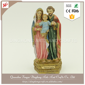Comercio al por mayor de Resina y Cruz Oficios Religiosos Resinas de Caracteres de Tamaño Natural - Product Image 5