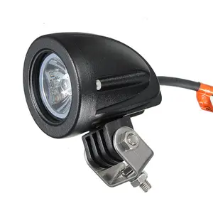 Morsun mini 12 volt 10 w led Round Spot LED Working Light for Motorcycle boat