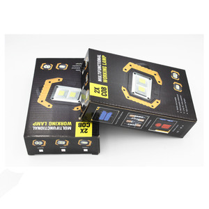 Faro da Lavoro Portatile <span class=keywords><strong>a</strong></span> <span class=keywords><strong>LED</strong></span> COB da 20W <span class=keywords><strong>Ricaricabile</strong></span> 18650 Impermeabile con 3 Modalità, <span class=keywords><strong>Faretto</strong></span> da Esterno per Campeggio, Caccia e Lavoro - Product Image 5