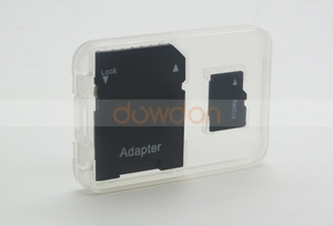 High Quality 2 in 1 Transparent Clear <strong>Memory</strong> Card Case Holder <strong>Box</strong> for SD TF Card - Product Image 3