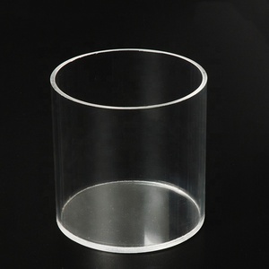 شفافة أنبوب الصلب ، زهرية الاكريليك - Product Image 1