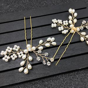 Wholesale Fashion Crystal <strong>Pearl</strong> <strong>Hair</strong> Clip Wedding Flower Bridal <strong>Hair</strong> Clips Accessories <strong>Hair</strong> <strong>Pins</strong> for Women - Product Image 6