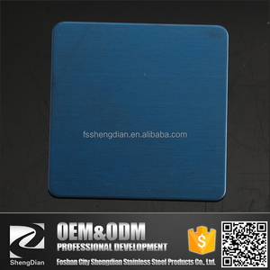 Venta caliente <span class=keywords><strong>del</strong></span> <span class=keywords><strong>Precio</strong></span> Barato Azul Zafiro Color Decorativo 304 Rayita Hoja de Acero Inoxidable Pulido - Product Image 4