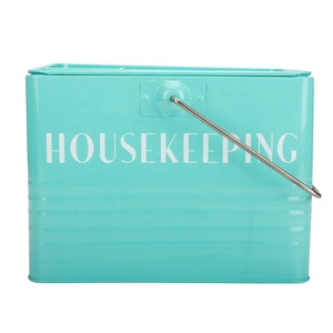 Home Storing Transporting Housekeeper Galvanized Steel Metal Cleaning <strong>Tool</strong> <strong>Caddy</strong> with Inner Box - Product Image 6