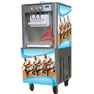 Frozen Yogurt In Franchising Business Mobile Carrello di Cibo con Frozen Yogurt Macchina