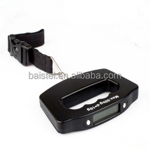 50Kg 10G Cân Hành Lý Xách Tay Cho Vali Túi Du Lịch Hành Lý Cân Kỹ Thuật Số Câu Cá Treo Móc LCD Đèn Nền - Product Image 3