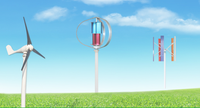 ESG — Turbine à vent verticale de Type spirale 12V, 24V, 48V, 400W, 500W, 600W, haute qualité