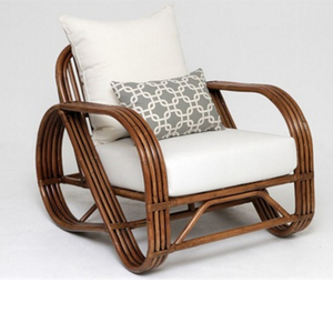 Sillón de Ratán Estilo Boho para Jardín, Terraza o Sala de Estar, Diseño Moderno para Hoteles y <span class=keywords><strong>Restaurantes</strong></span> - Product Image 3