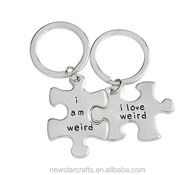 Puzzle Piece Keychain, Autism