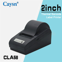 Printer Label Thermal Barcode Bluetooth USB 2 Inch 58mm Murah untuk Label Pengiriman POS